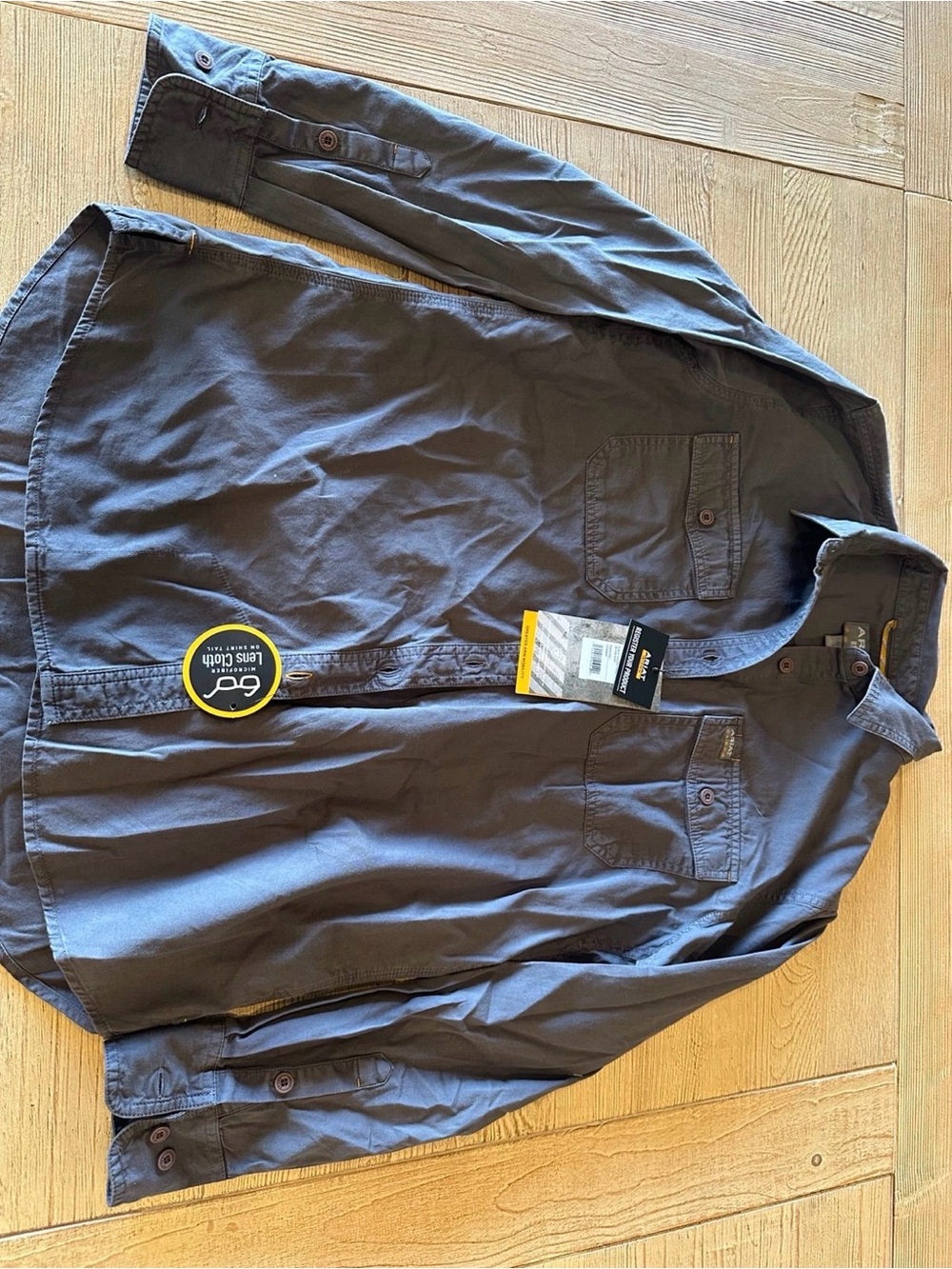Ariat Rebar Work Shirt in Charcoal